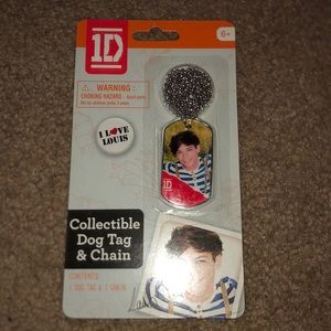 Louis Dog Tag & Chain